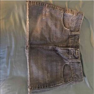 Jean skirt