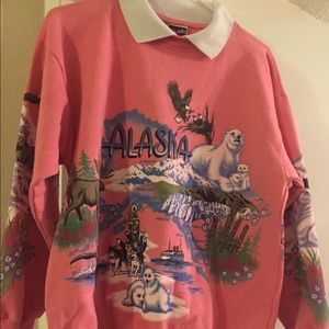 Quirky Vintage Alaska Sweater