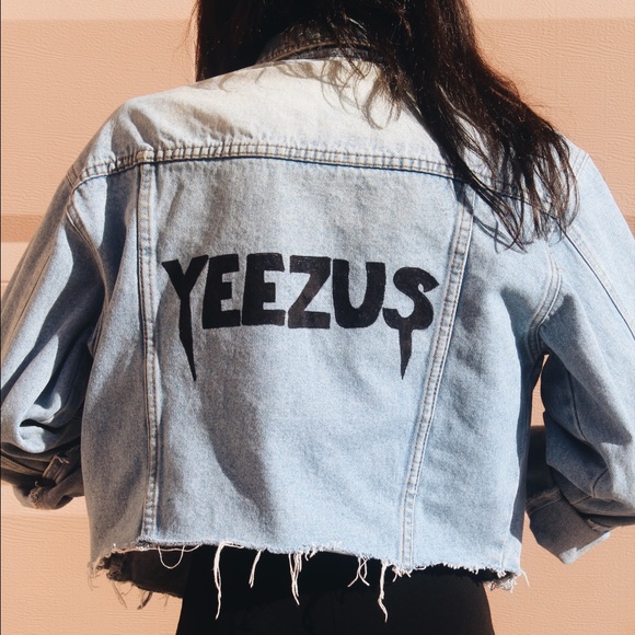 Custom made YEEZUS jacket ✨