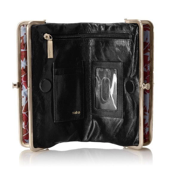 🎁🆕 HOBO Lauren Studded leather Wallet - Picture 2 of 4