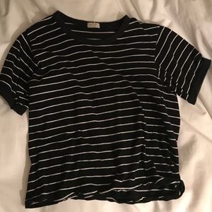 Brandy Melville stripped crop top