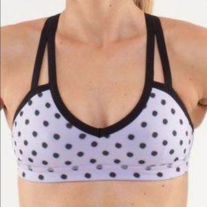 Lululemon Bound Bra Polka Dot
