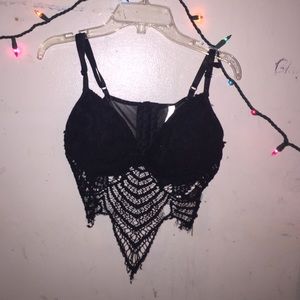 Lace bralette great for raves