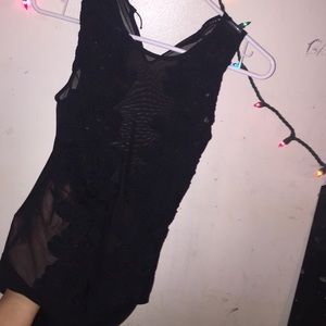 Mesh lace bodysuit