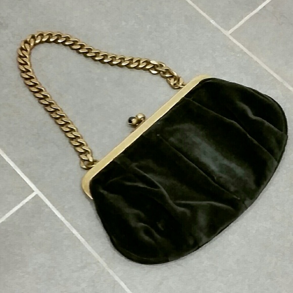 2xHP!🎈J.CREW | VELVET CHAIN CLUTCH