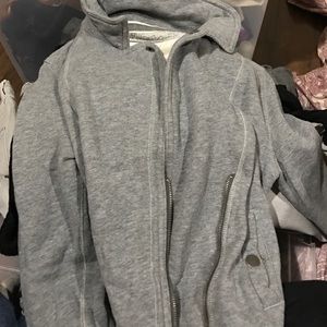 Abercrombie &fitch gray sweater