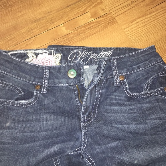 BLUE TATTOO JEANS - Picture 2 of 4