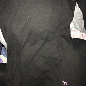 Black flannel shirt