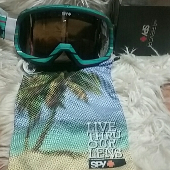Spy Optics snow goggles Trevor Wolfe new with tags