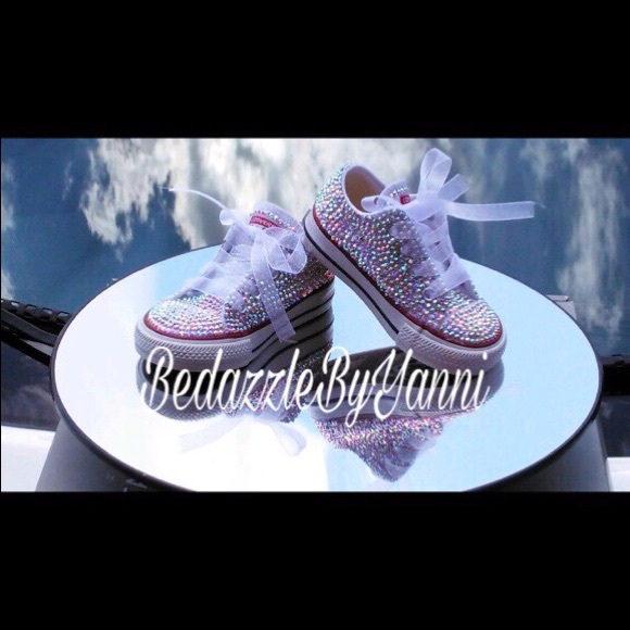 BeDazzle Toddler Converse. - Picture 1 of 1