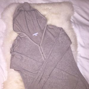 Gap cozy lightweight sweater with hoodie