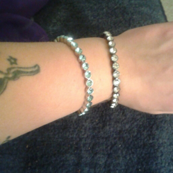 Bracelets with rhinestones - Picture 1 of 2