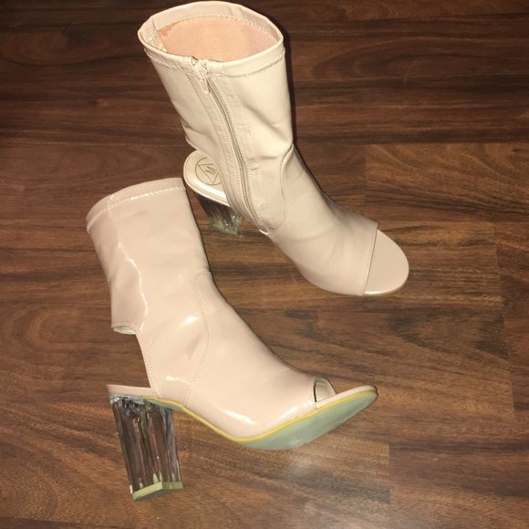 Misguided heels Never worn outside!