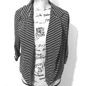 Olivia Moon large striped blazer