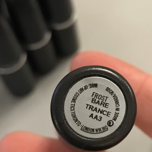 MAC Bare Trance frost lipstick DC LE HTF - Picture 4 of 4