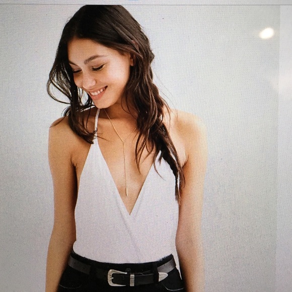 Urban Outfitters bodysuit, white, XS, NWT
