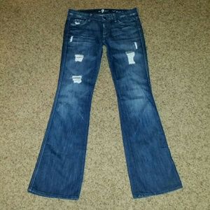 Size 29 7FAM A Pocket jeans