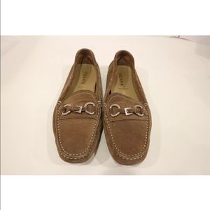 Prada Tan Brown Loafers size 38.5