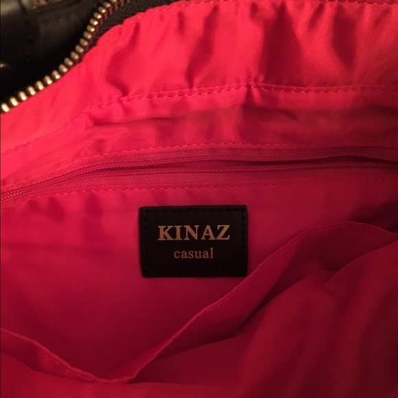 Black Multi Functional Kinza Handbag - image 2