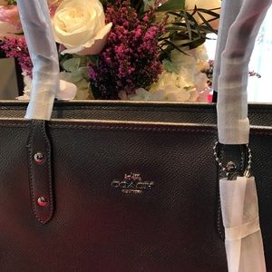 COACH CITY ZIP TOTE