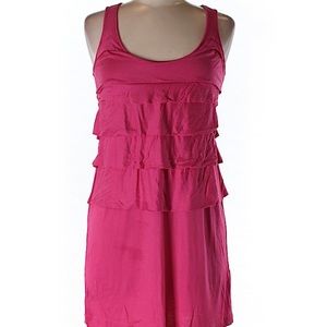 MOVING SALE✨Banana Republic pink ruffle dress