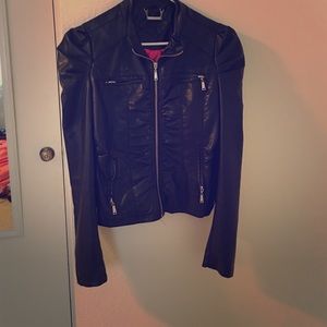 Leather jacket