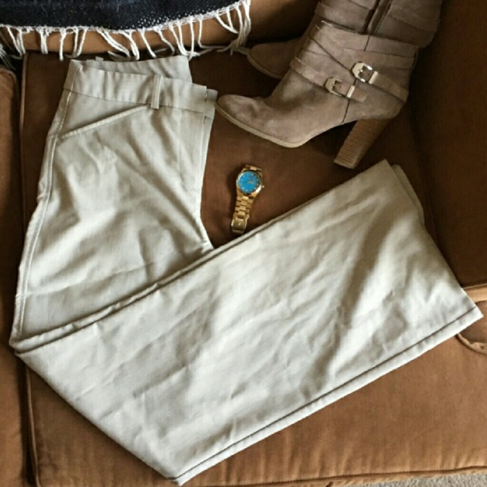 Taupe Office Pant