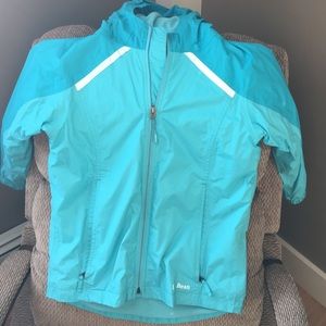 Fleece lined raincoat