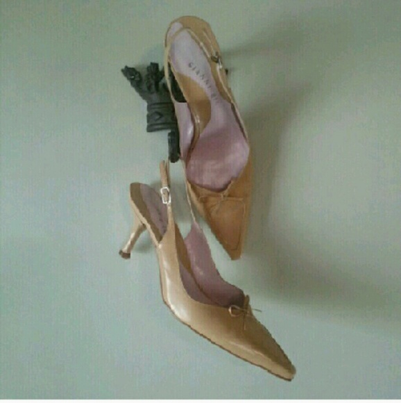 Gianni Bini nude slingbacks