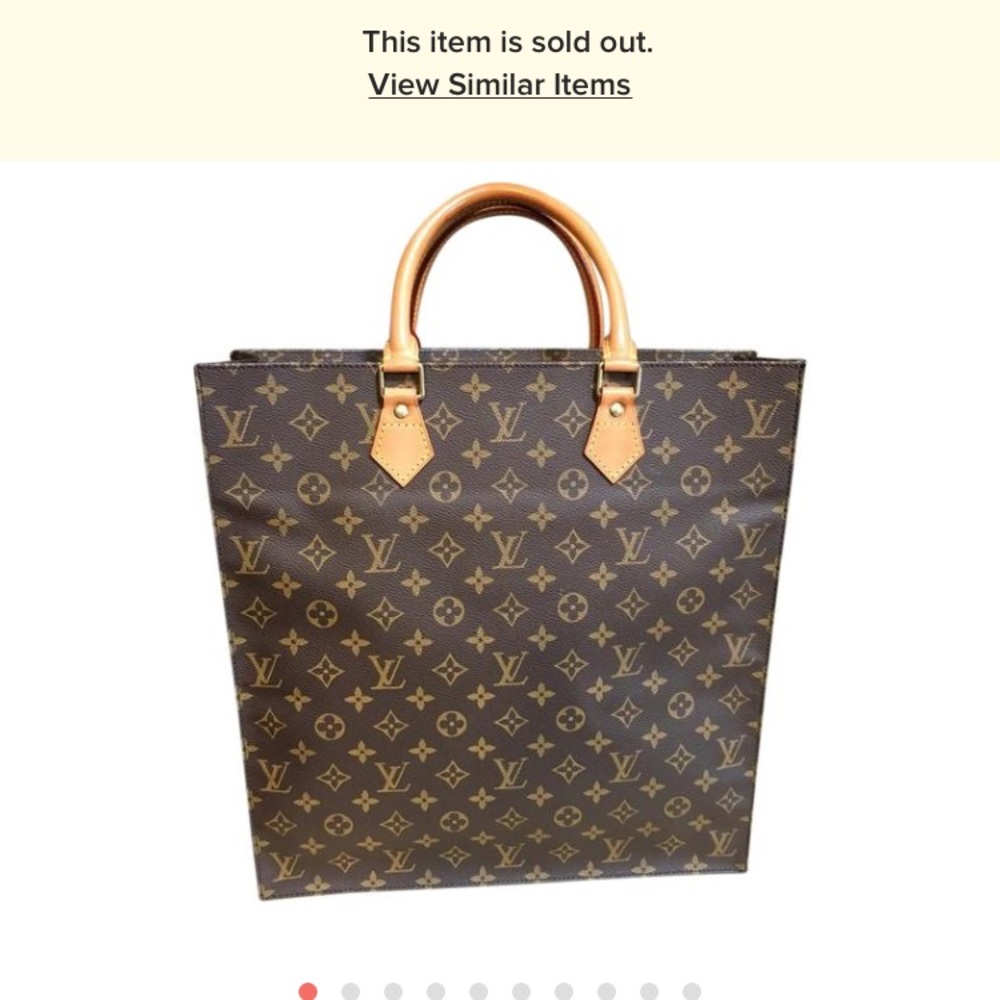 Authentic LV Sac Plat