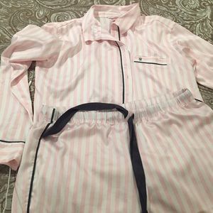 Victoria Secret After Hours Satin Silk Pajama