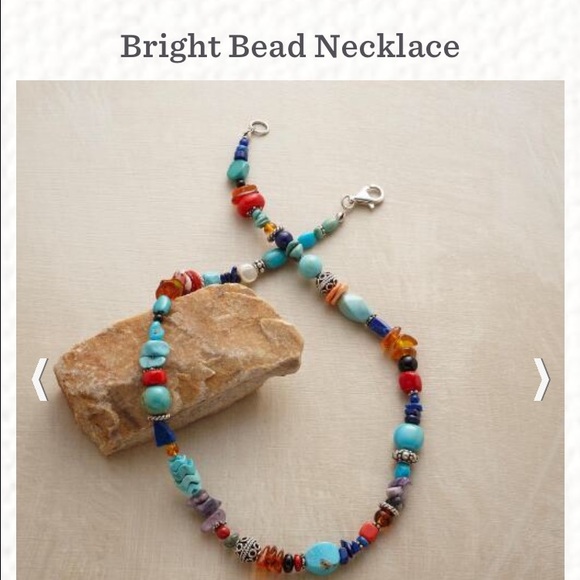 Sundance bright beaded necklace