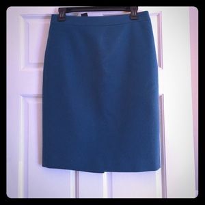 J crew wool pencil skirt