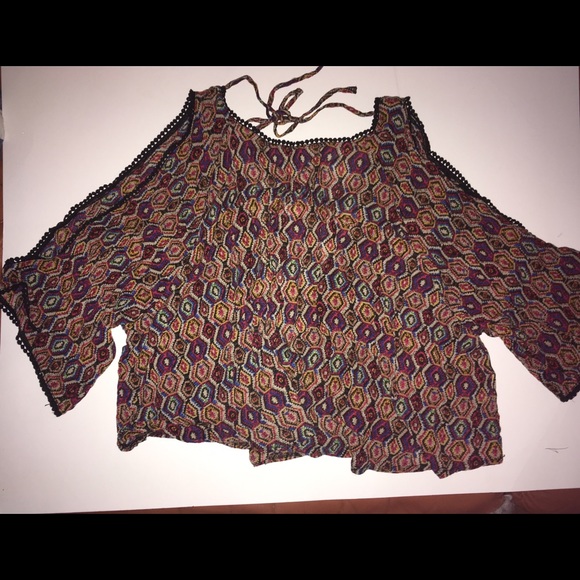 Women's Gypsy open shoulder blouse