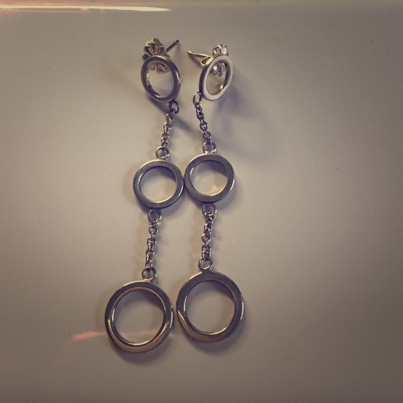 Sterling Silver Dangle Earrings, Tiffany and Co.