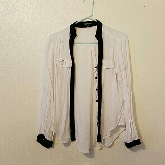 Express Button Up Blouse