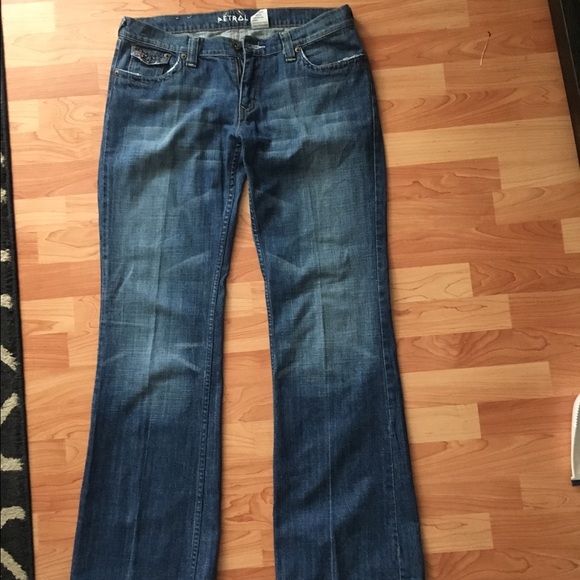 Petrol jeans