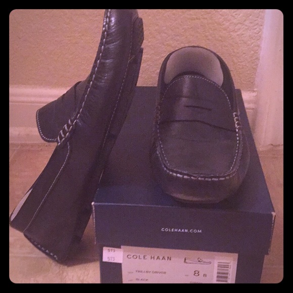 Black Cole Haan Loafer.