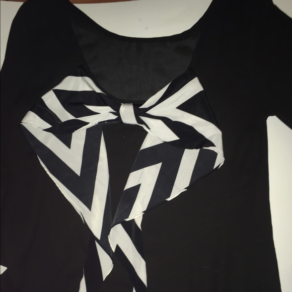 Women's Blouse with fashion accent bow