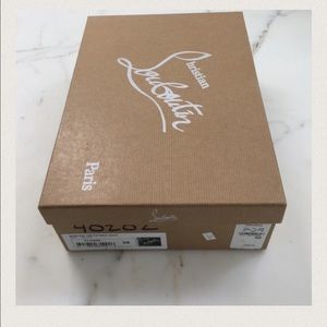 Christian Louboutin empty box