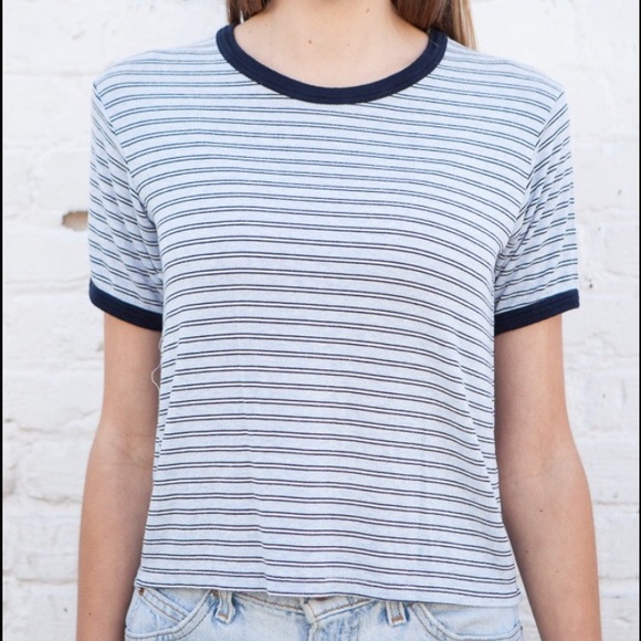 Brandy Melville Striped Nadine Top