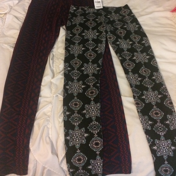 Patterned leggins