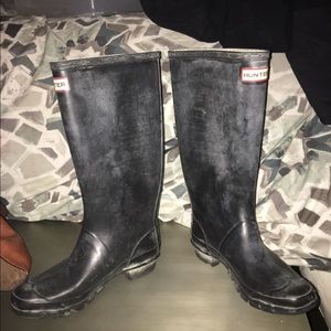Hunter rain boots