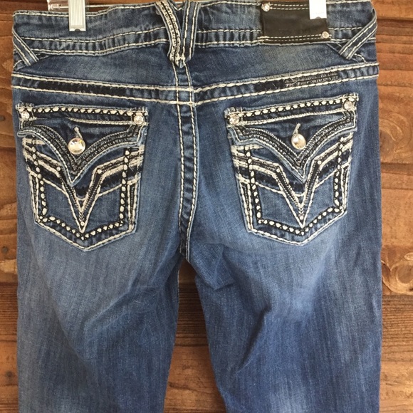 VIGOSS Jeans, low rise boot cut.