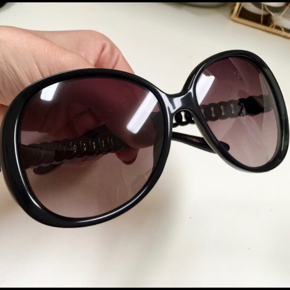 Authentic Marc by Marc Jacobs Black Sunnies w/Dior - Picture 2 of 4