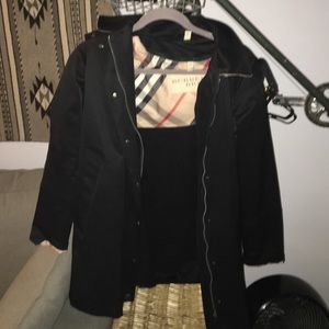 Burberry rain coat