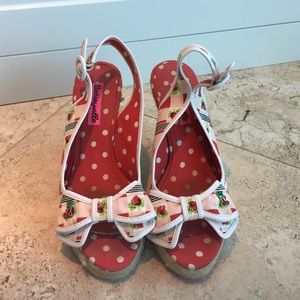 Betsey Johnson Betseyville Cherry Espadrilles