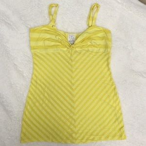 Ella Moss yellow super soft tank
