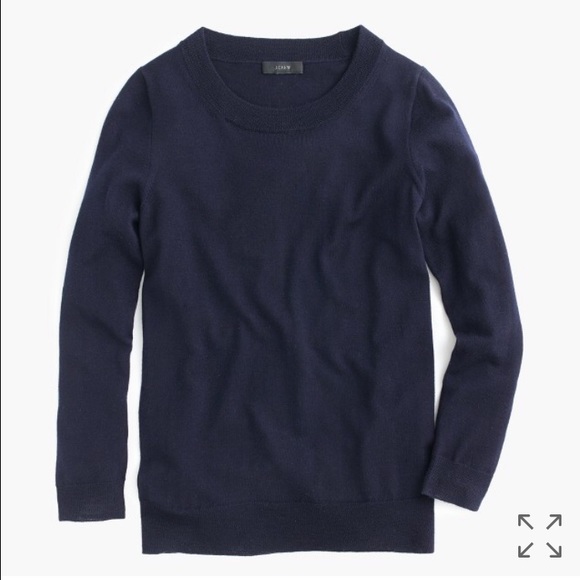 J Crew Tippi Sweater in Navy