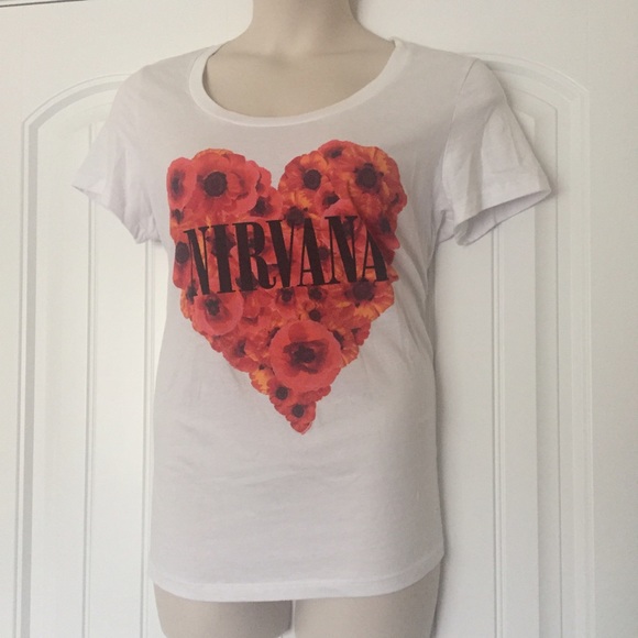 Nirvana graphic tee- new